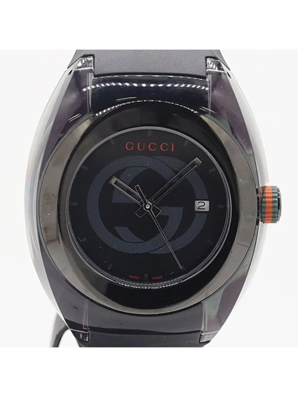 Gucci Date Black Dial Watch